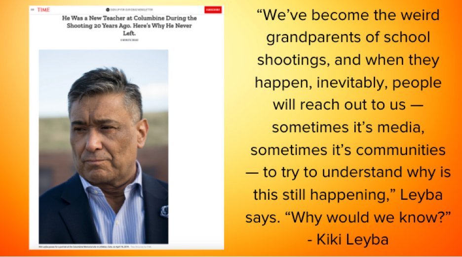 April 20, 1999. 25 years later, we remember the victims of the Columbine High School shooting. Join us in the movement to end gun violence in our schools to creating a future where they no longer occur: sharemylesson.com/blog/sxsw-edu-… @saribethrose @TheJoseVilson @kellycbooz @AFTunion