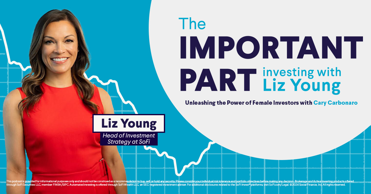 Next Tuesday, award-winning author and financial advisor @CaryCarbonaro is joining @LizYoungStrat on The Important Part podcast to discuss common barriers holding women back from investing. 48% of female investors regret not investing sooner.* What’s holding you back? Drop your