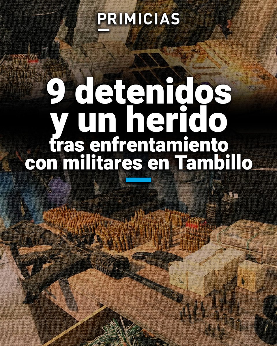 El Bloque de seguridad ejecutó operativos en Tambillo, Quitumbe y Los Chillos. Sospechosos tenían armas, explosivos y fajos de dinero. prim.ec/QPYq50RbPPg