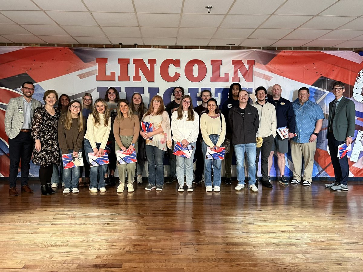 Fantastic afternoon hosting Carson Newman's Foundation of Education Class at LHMS! It was inspiring to meet future educators passionate about shaping the lives of students. #PatriotPride