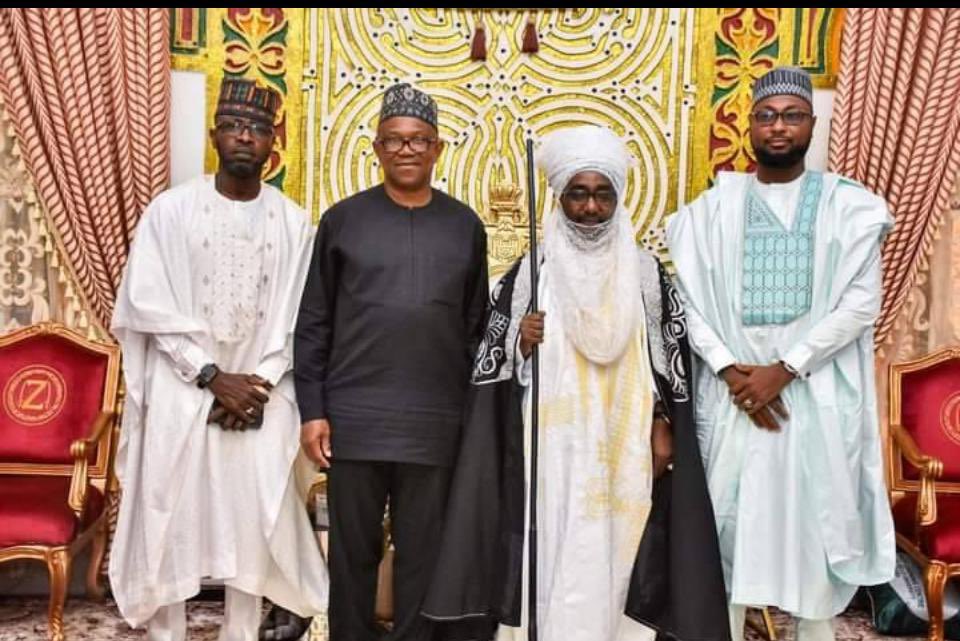 A whole presidential candidate chattered a private jet to Zaria, Kaduna, visited a whole emir just to donate and launch an ordinary borehole