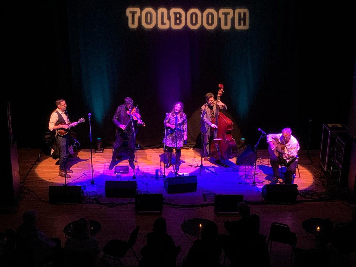 Thanks to Allison Lupton and her brilliant band for a great evening at Tolbooth