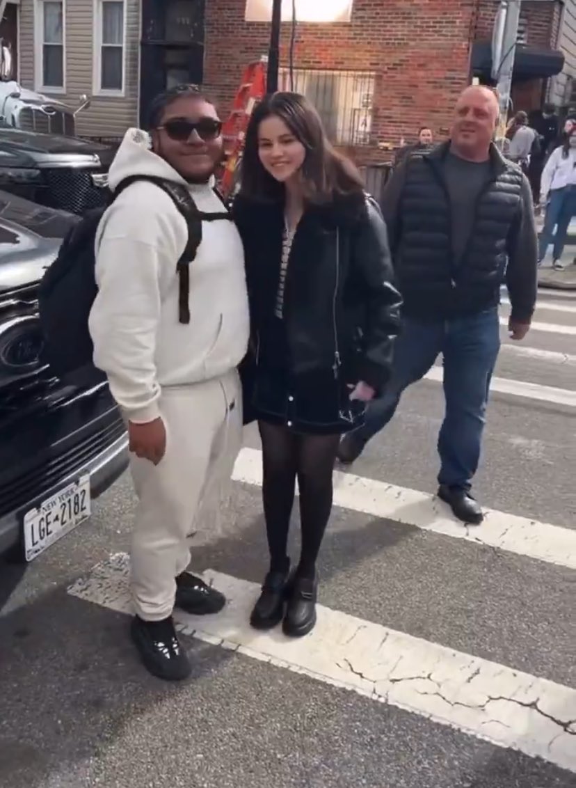 Selena Gomez today in New York