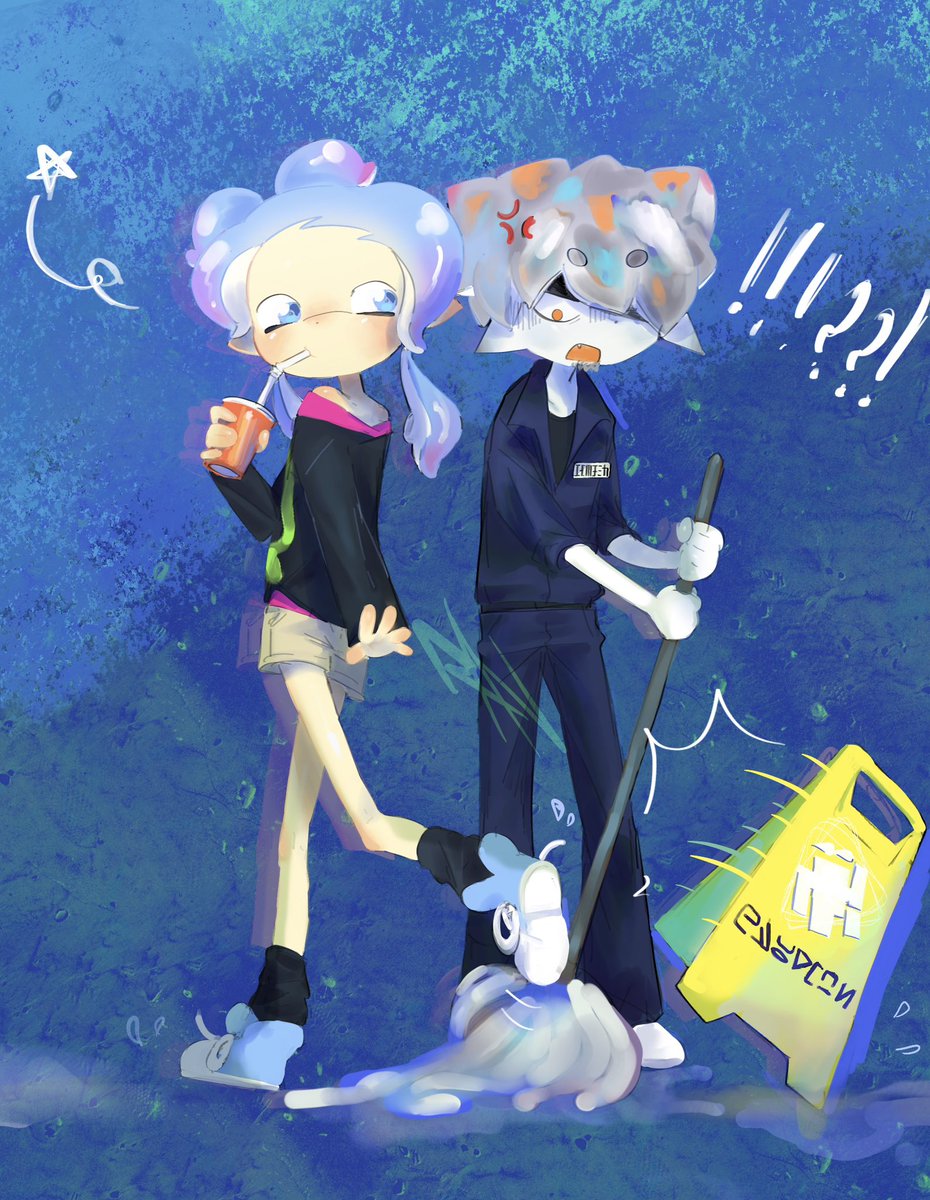 my great great rival
#splatoon #splatbands #squidsquad #wetfloor