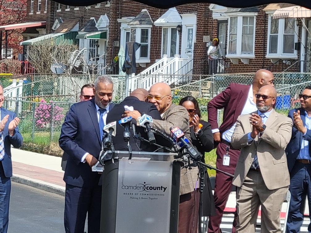 Mike Rozier Way Husker legend, Heisman Trophy winner Mike Rozier was honored earlier today in his hometown of Camden, NJ with a street dedicated in his honor. In his three years at Nebraska, Rozier rushed for 4,780 yards & 49 TDs. #GBR
