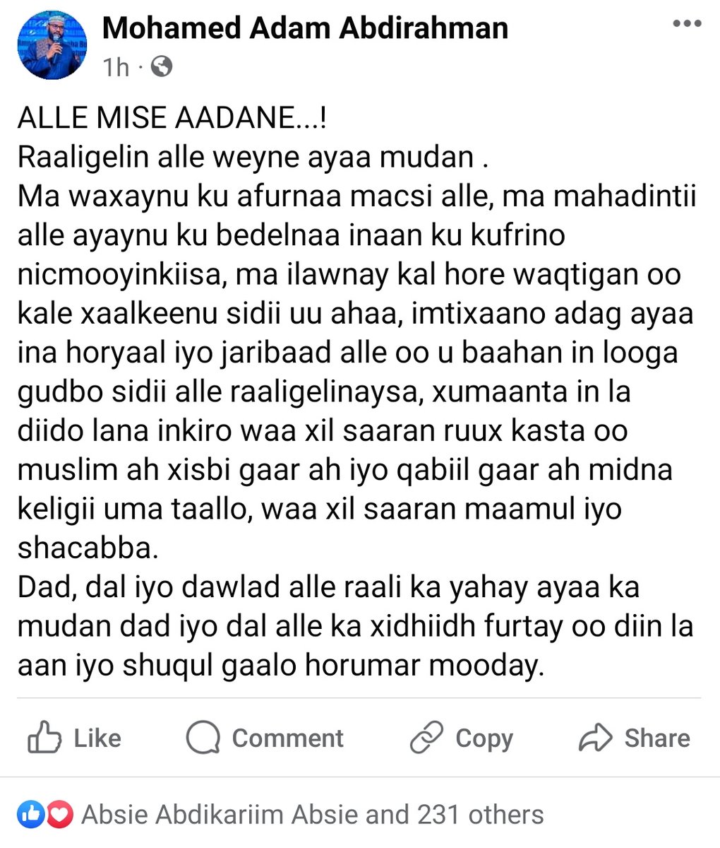 No to pleasing degeneracy in #Laascaanood, this is a Muslim city we will clean from abaarso minded westernized Somalis.

If they want freedom of speech let them join lgbt west, degeneracy starts like this step by step ends with so called lgbt rights.