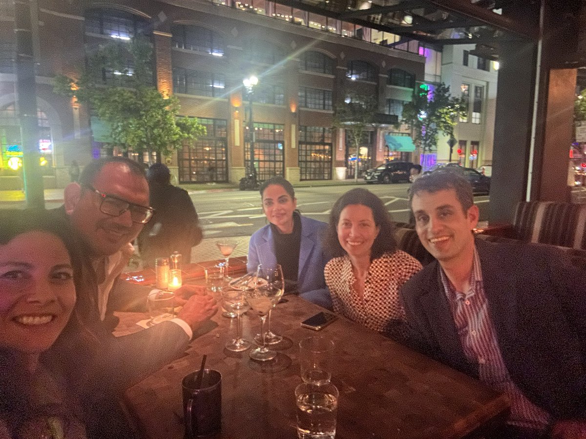 Ty @aacr for bringing together these fiercely intelligent beautiful people-who make my brain 🤯 #physics #bioengineering #spatial #genomics #sequencing #chemistry #vaccines #therapeutics #drugdiscovery in 1 conversation! Grateful for ur friendship @kiana_aran @julemieux1 #AACR24