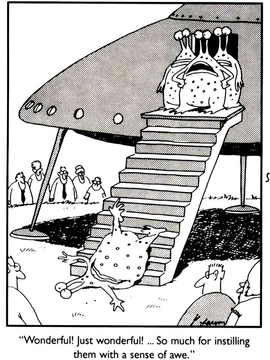 Was Gary Larson Clairvoyantly making fun of Joe Biden?