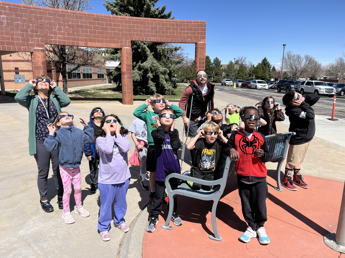 Did you catch the eclipse yesterday?🌒✨ From lunch eclipse picnics & incredible opportunities to learn the science behind the phenomenon, it's not every day we get to witness such a spectacular event! 📸: @bamfordelement1, @LopezLeaders, Olander Elementary School & @ShepElem