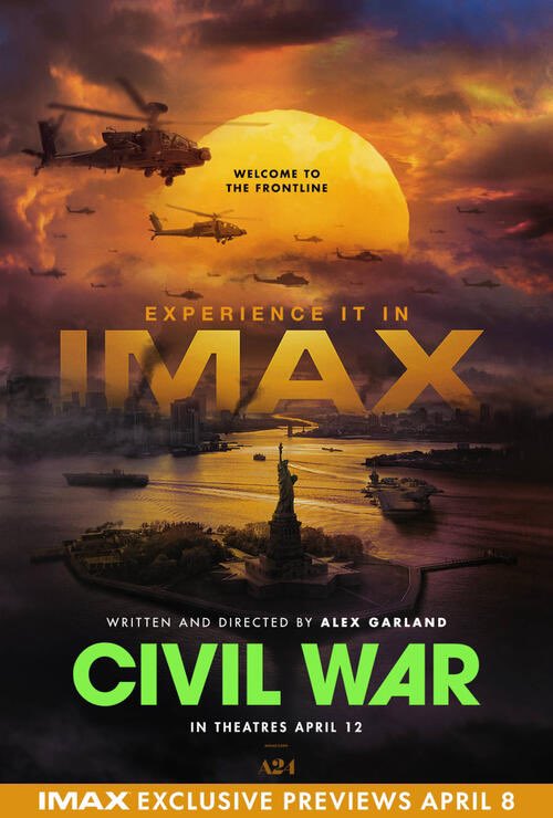 Just out of @CivilWarMovie and it has rendered me speechless. Harrowing, disturbing and a glimpse into a future that feels terrifyingly real as we follow war photographers against the back drop of a civil war in America. Very unsettling… the last 30 minutes in particular were…