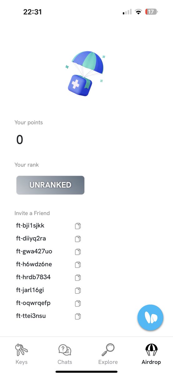 Yoooo <a href="/friendtech/">friend.tech</a> <a href="/0xRacer/">Racer</a> can you explain me what’s going on here??? I used to have more than 5k points now it shows zero??? 
Wtf??? I updated my twitter and my username this morning and now this? Please help!
#friendtech