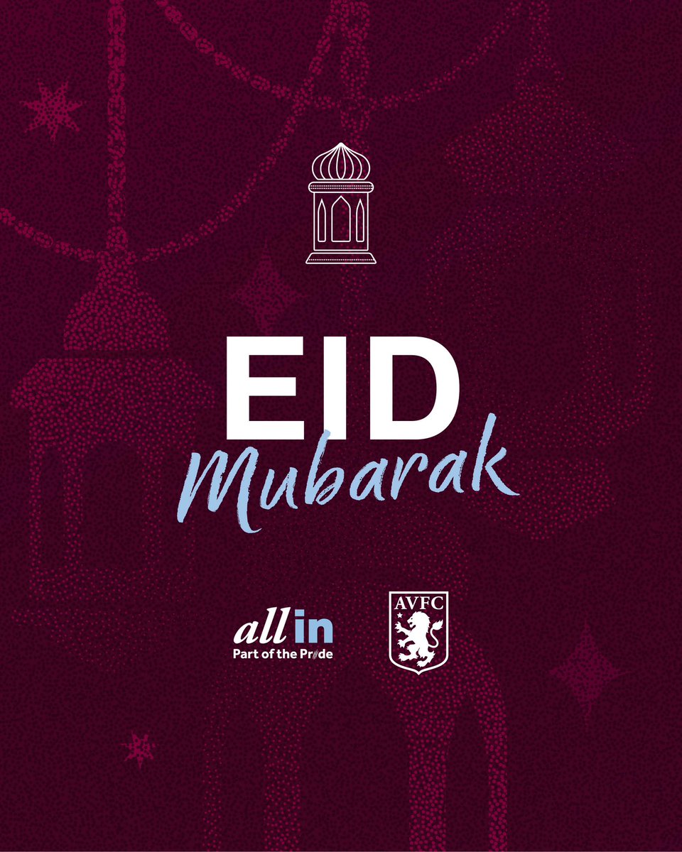 Wishing a blessed Eid al-Fitr to all celebrating around the world. 💜