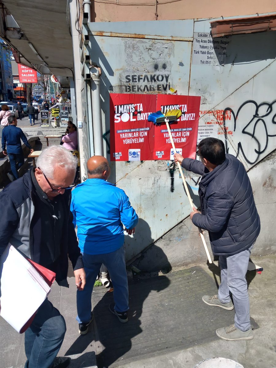 Daha Aydınlık, Daha Eşit, Daha Özgür Yarınlar için Yürüyelim! SOL’da Devrimciler Var! 📍Avcılar 📍Kadıköy 📍Küçükçekmece 📍Okmeydanı