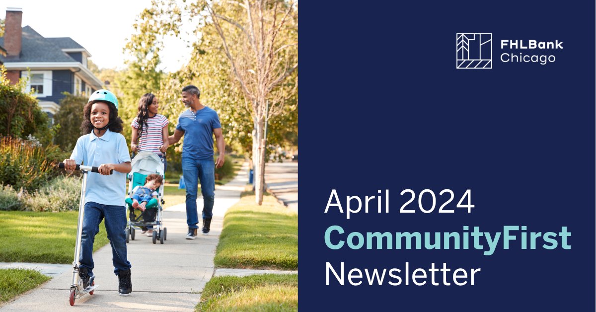 Check out our April Community First Newsletter to learn how our programs are empowering individuals to achieve homeownership. Plus, explore resources for our upcoming 2024 Affordable Housing Program round, which opens on May 6. Read all about it here: bit.ly/3PTJAsE