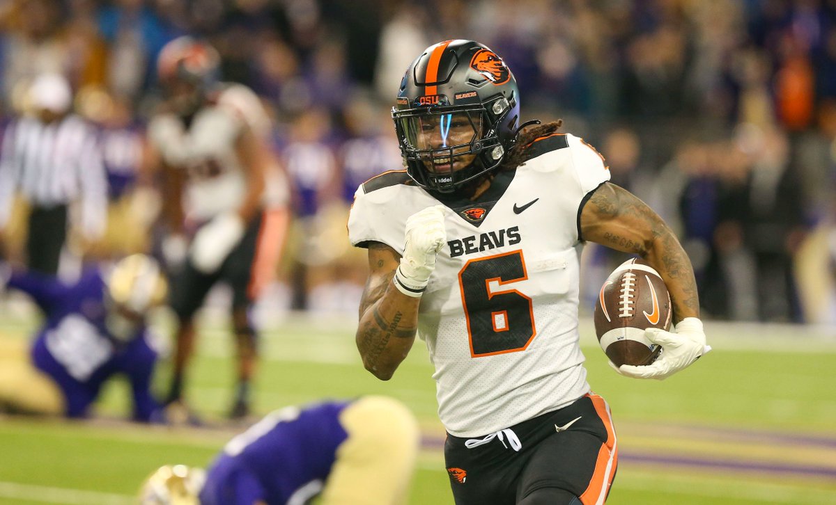 Oregon State transfer RB Damien Martinez has a wealth of potential landing spots from the portal: 247sports.com/longformarticl…