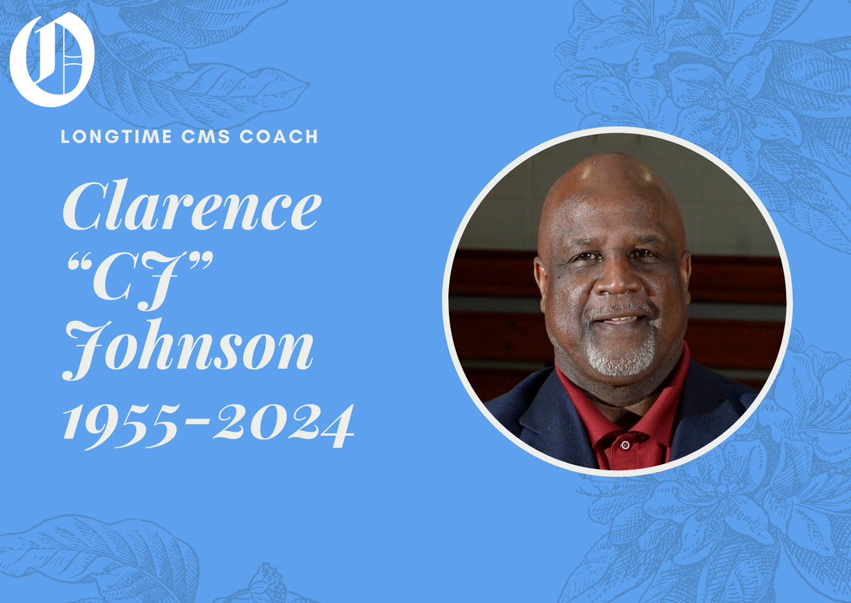 A memorial service for local coaching legend Clarence 'CJ' Johnson will be held Friday morning in Charlotte. Details: bit.ly/3U91xWU