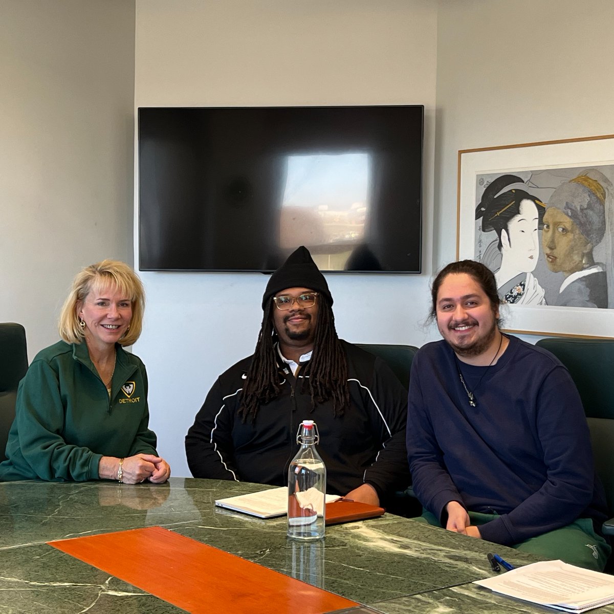 Thank you to Nakim Edmond and Yoel Gonzalez, two MA Anthropology students, and their mentor, Dr. Yuson Jung for inviting me to be a part of their “College to Career” in action practicum exploring the Black Tech Ecosystem in Detroit.