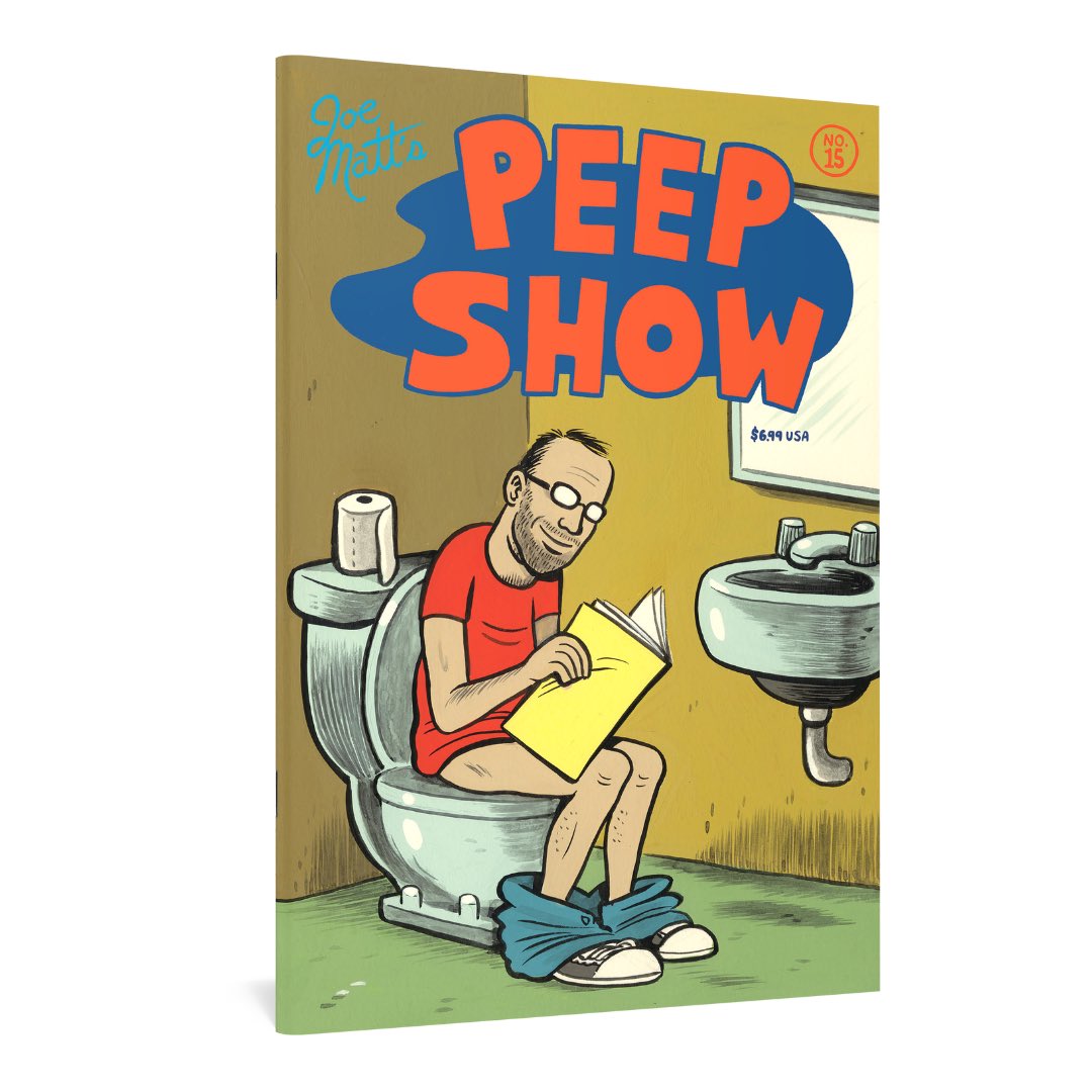 We’re honored to announce the release of Peepshow #15, the latest and final issue of the critically acclaimed series by the late Joe Matt. Out 7/17, the issue was completed by Chester Brown and is a brilliant demonstration of Joe Matt at his Joe Mattiest! ow.ly/eCeC50RbPLS