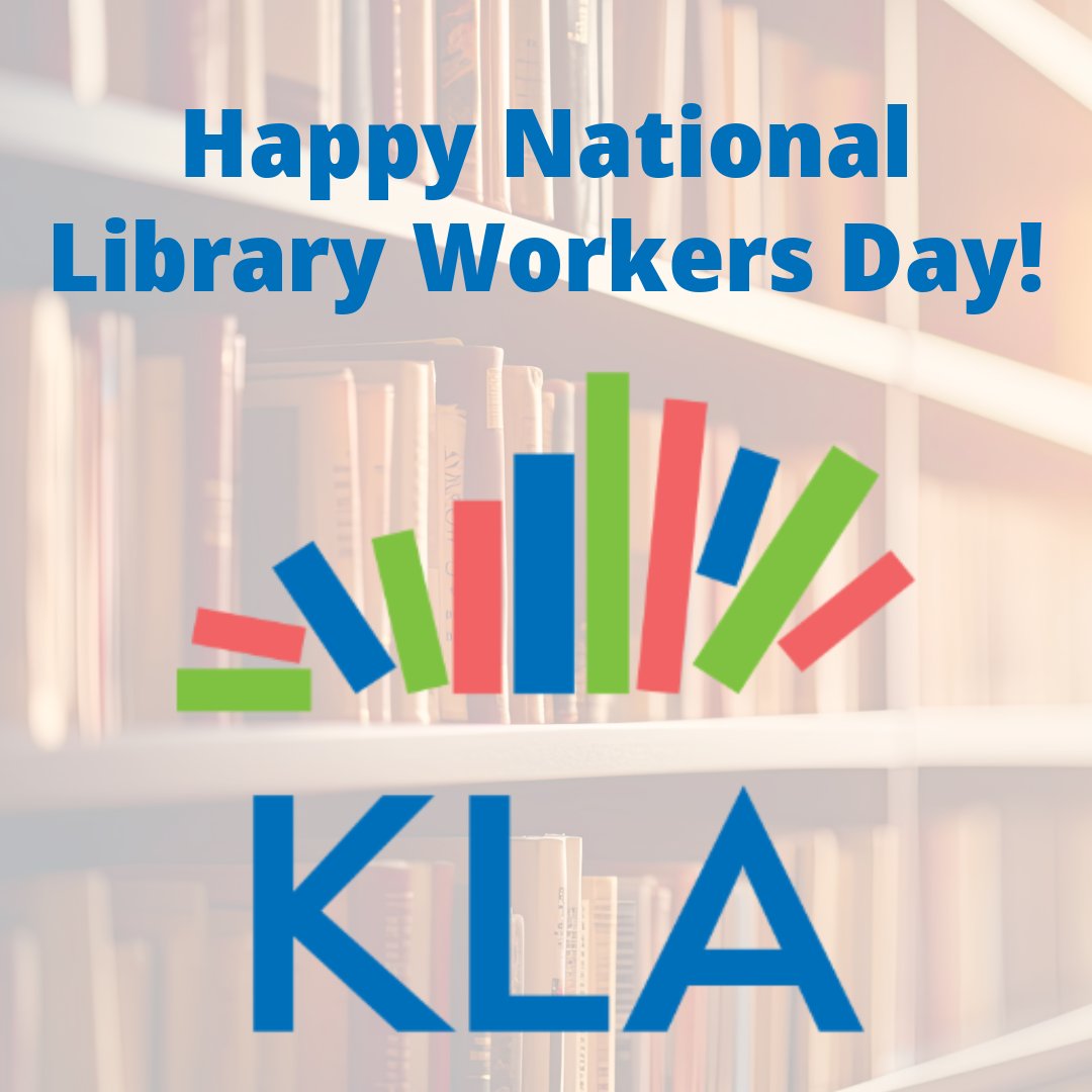 Happy National Library Workers Day! 📚💕 From helping patrons find the perfect book to fostering a love of learning, our library workers are true superheroes. Stop by and thank your amazing library workers for all they do! 😊🙌 NationalLibraryWorkersDay #KentuckyLibraries