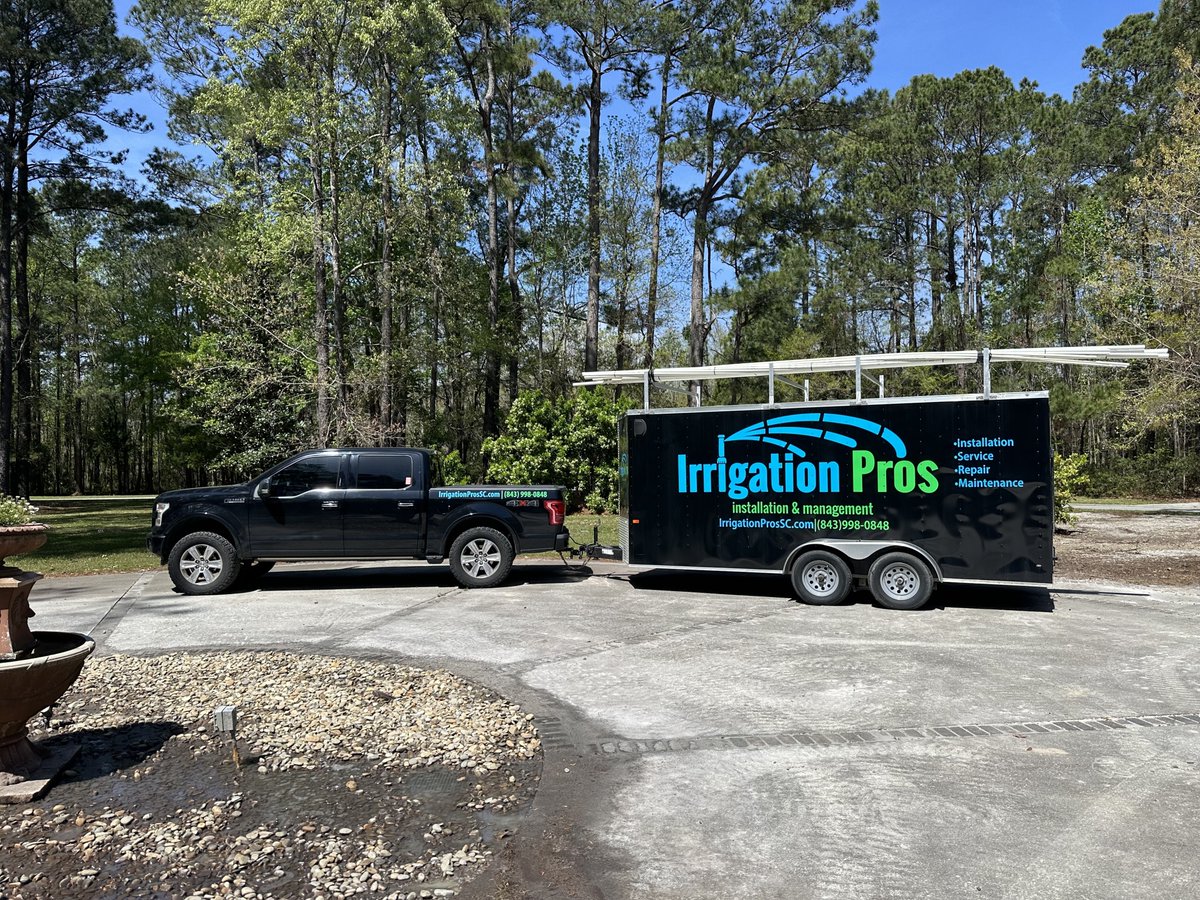 LlcIrrigation's tweet photo. We are a locally owned irrigation company that proudly serves the Charleston area. Call us for all your irrigation, landscape lighting, and drainage needs. 843-998-0848 https://t.co/P3jDE1ORZr