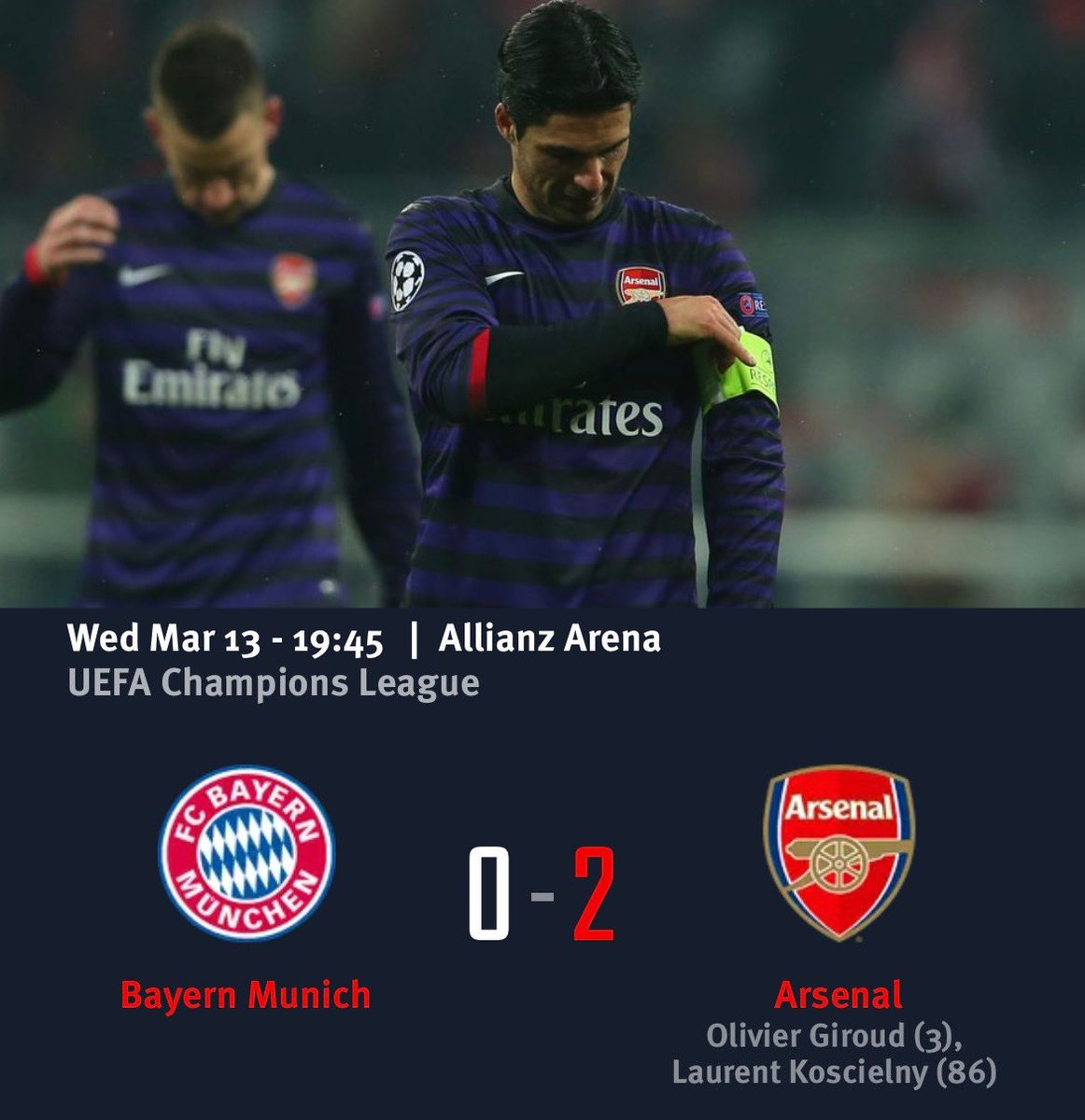 6Gunner's tweet photo. Run it back @Arteta https://t.co/eObsSNmXGg