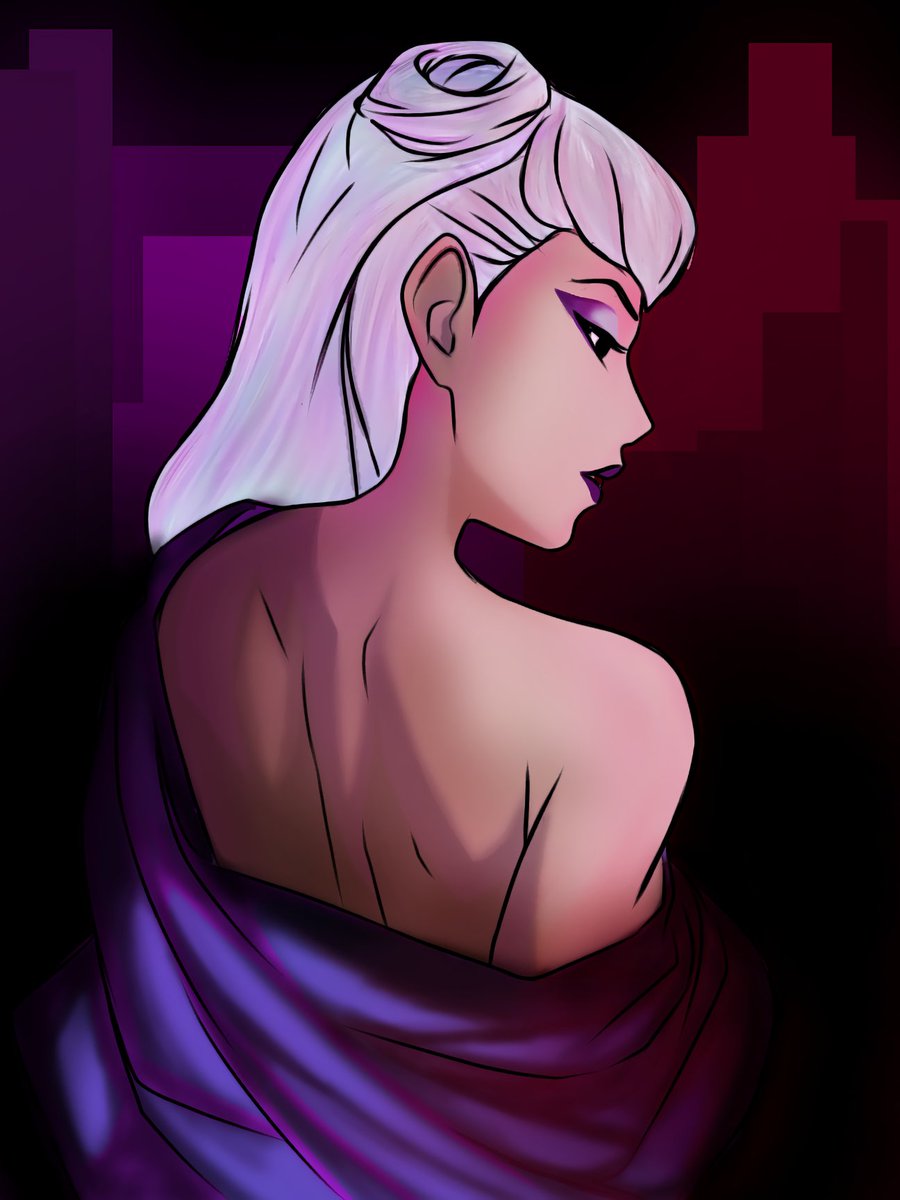 ¡Dibujando a Evelynn!

Cómo están gente de X (Twitter)
El día de ayer me hice está ilustracion de evelynn un personaje de League of legend me gusta mucho ¡¿que tal quedó?! 

#artist #dibujodigital #LeagueOfLegendsArt #fyp