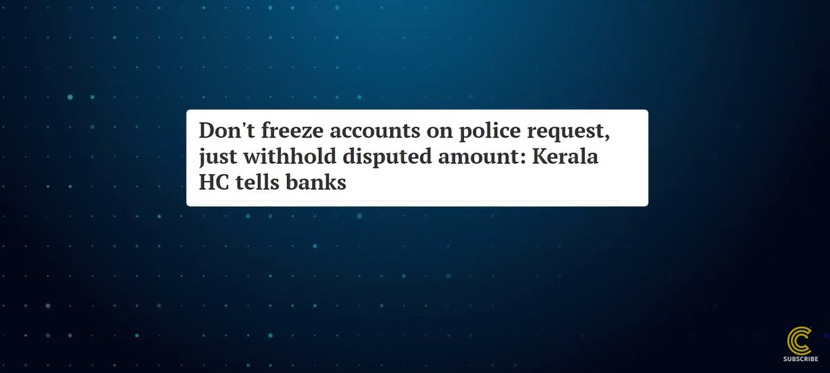 UniqueLucky's tweet photo. @RBI @Cyberdost @MyIndusIndBank 

My indusind bank account freeze in 1 year and my bank not provide details 
And my full account freeze without my permission.

Kerala High Court Directed To Not Freeze The Account Of Traders Completely As They Are Too The Victims Of Cyber Crime. https://t.co/v9WCbcIKBV