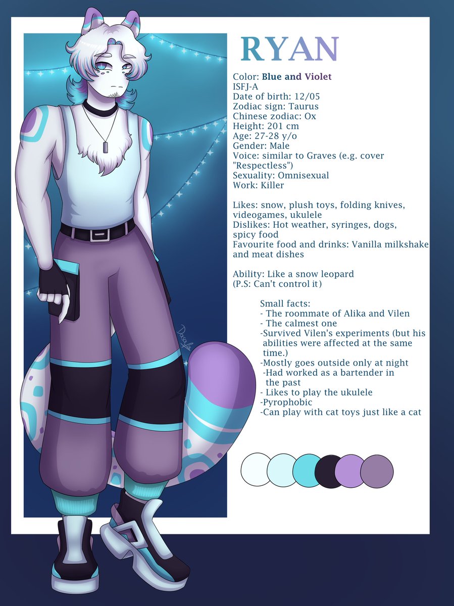 Well... now I have another BC's OC... His name is Ryan ':³

#Br0kenColors #Br0kenColorsOC