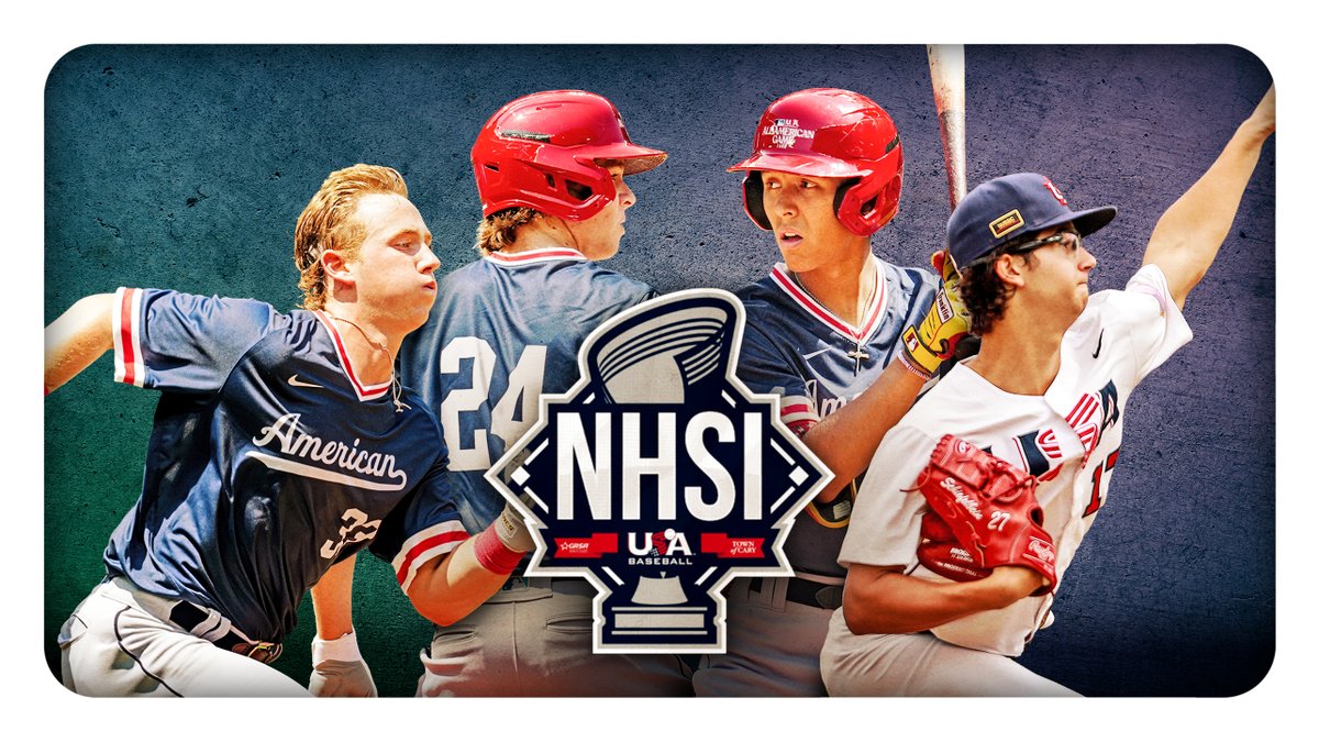 Some of the best high school prospects in this year's Draft will be participating in the #NHSI24, which begins tomorrow. Preview: atmlb.com/3xuEe0R