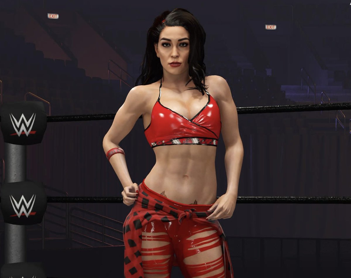 al_blivion's tweet image. Yes or No?✨
* I don&apos;t remember where I got the face texture in the CC sorry 🙏🏼
#BRIEMODE #WWE2K24