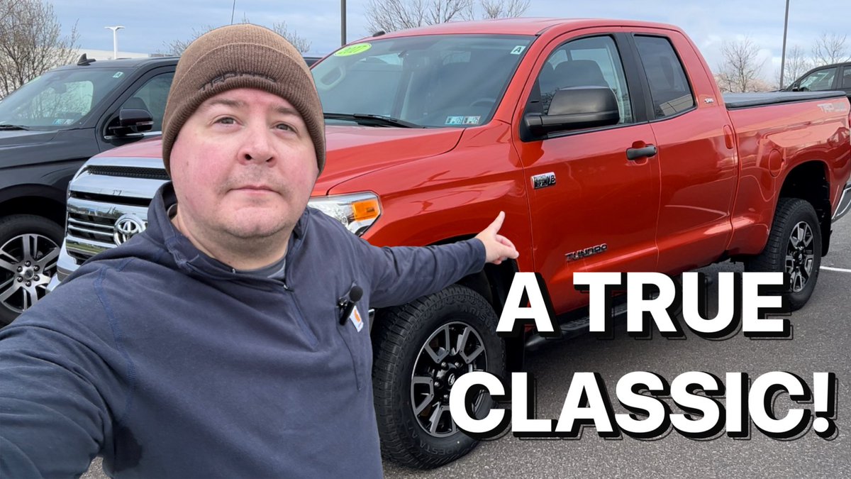 When we look back through the Toyota Tundra generations, this one will be remembered for being one of the greatest, and here’s why… VIDEO LINK: youtu.be/bwx3_BXZBPs?si… #toyotatundra #toyota #tundra #dealership #2024toyotatundra #2024tundra #YouTube