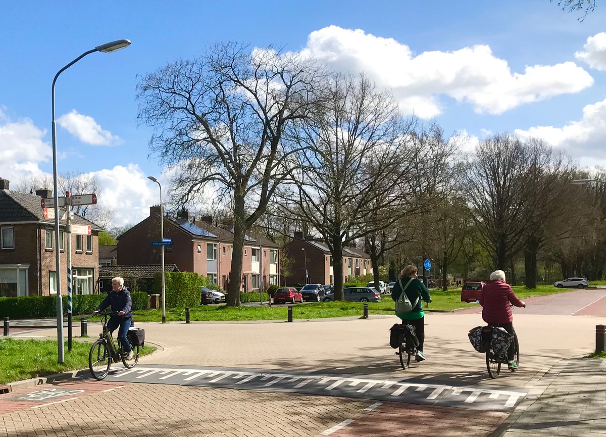 In the Netherlands, where the Dutch invest in safe cycling infrastructure, the over-65s cycle around a quarter of their journeys, and the over-80s cycle around 10% of their journeys. Low Traffic Neighbourhoods and cycle lanes don't 'restrict freedom', they expand it.