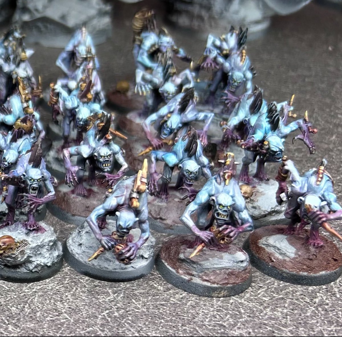 HolyHammerHern's tweet photo. Hobby streaking again and having a blast with @thearmypainter washes. Speed glazing getting solid results. https://t.co/aSKeKPDElO