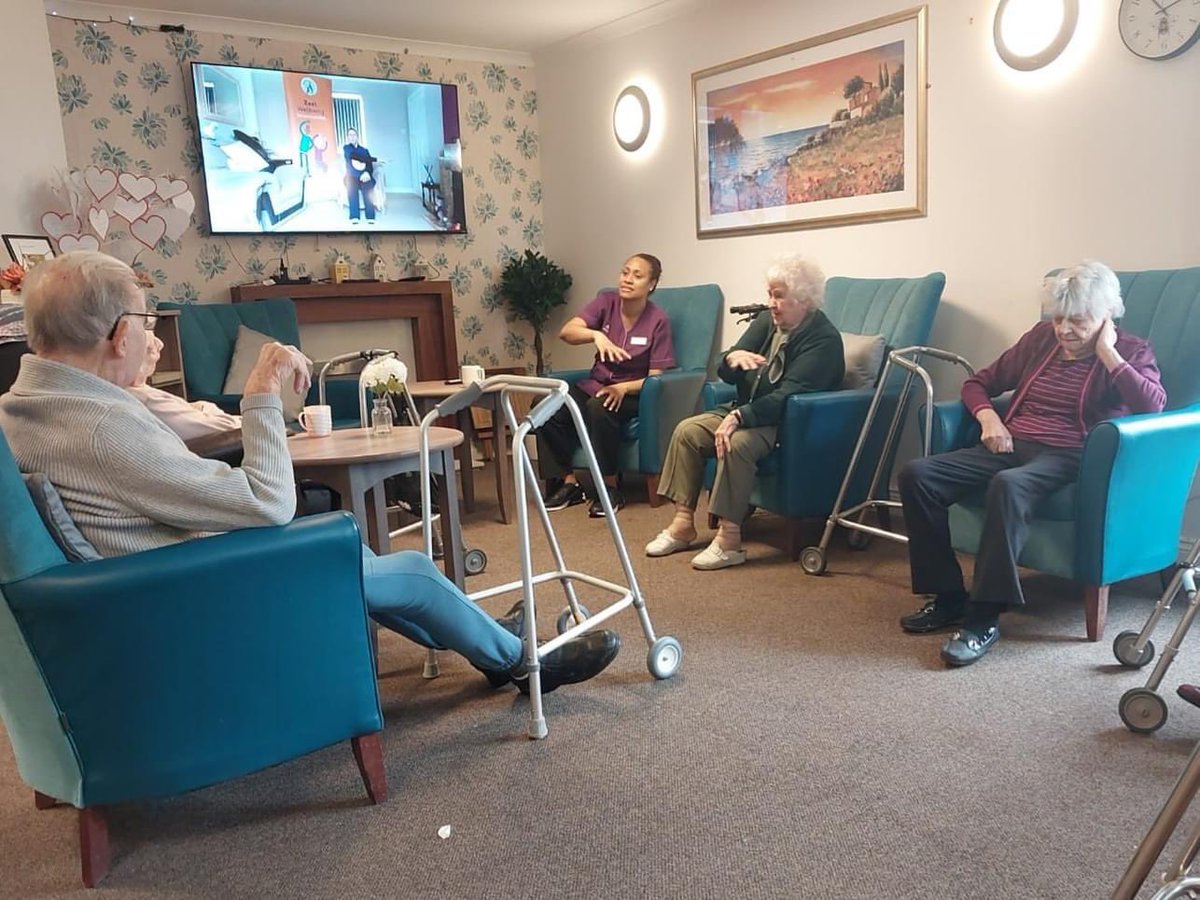 AugustaCourt's tweet image. Keeping active is important @AugustaCourt 
Our residents enjoy the #zest sessions @anchorzestwell1 @AnchorLaterLife @NAPAlivinglife #keepfit #exercise