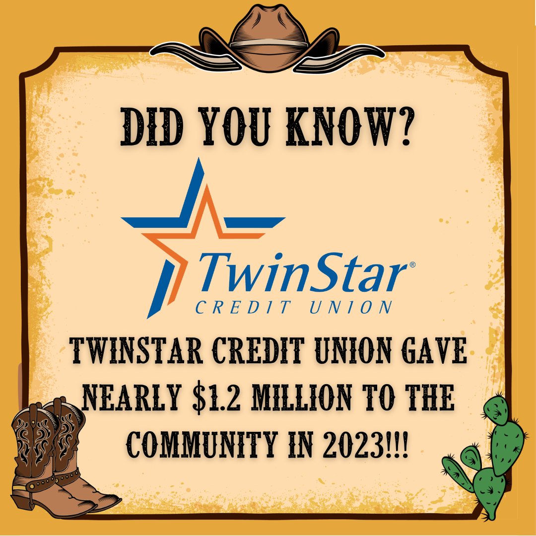 It's true!!! 🌟 TwinStar Credit Union is an amazing supporter of our community and our Auction. Their commitment as our Title Sponsor allows us to raise even more money for the families we serve. Thank you <a href="/TwinStarCU/">TwinStar CU</a> ! 🎉👏

asapc.ejoinme.org/MyEvents/2024W…