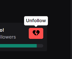 Why does <a href="/Twitch/">Twitch</a>  always pop the unfollow tooltip on my other monitor. It is constantly popping up. Does this happen to anyone else?