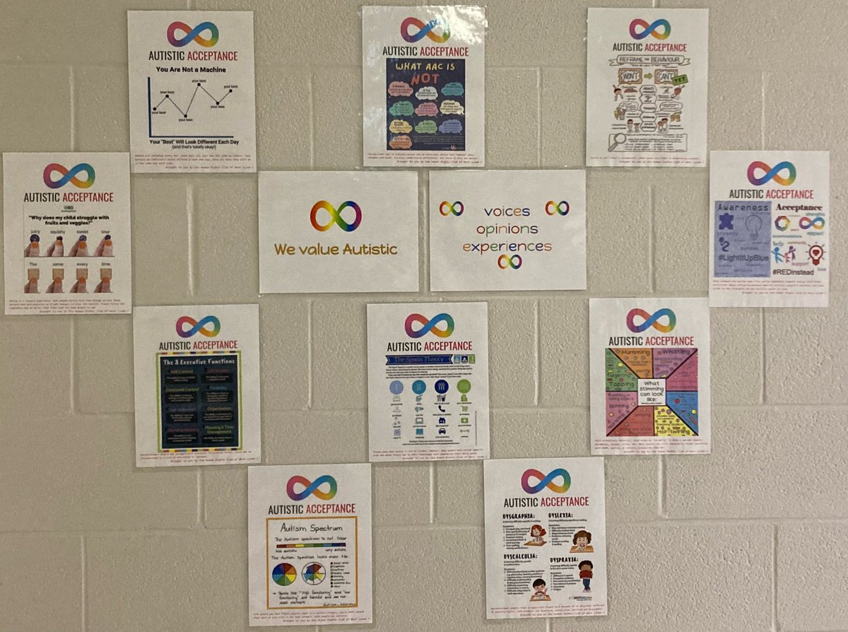 #AutisticAcceptance  means replacing outdated notions of normal, challenging biases & educating school communities about #AutisticTruths  Honour the voices of those with lived experience by listening, learning & amplifying like @KathrynStesco @VillageUnionPS 
#RipplesBecomeWaves