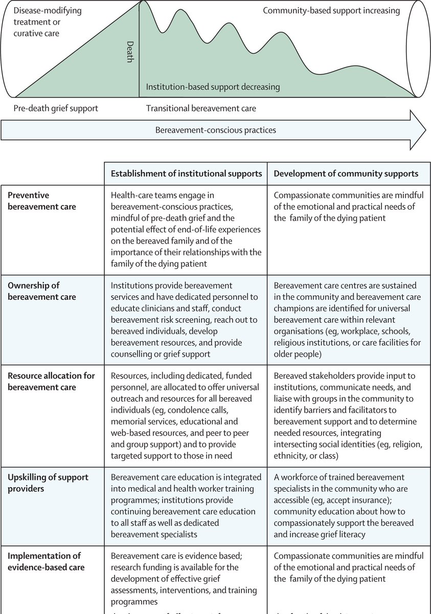 Investing in bereavement care as a public health priority no disagreements from me But 1 the # of things I (or countless others) can make a 'PH priority' is limitless 2 my actual ability to invest is not limitless 3 currently a zero sum game, or actually a negative sum game