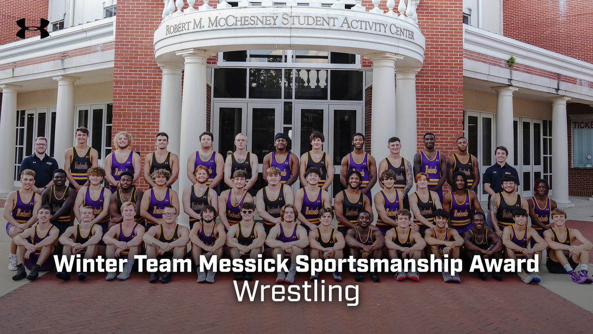 Congratulations to the wrestling team for earning the 2023-24 Winter Team Messick Sportsmanship Award as announced by the Conference Carolina’s🎉

#TogetherWeRise