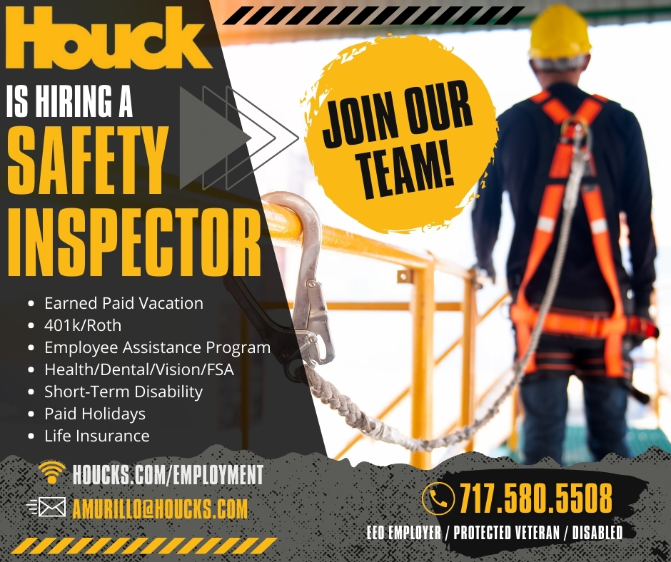 We want you on our team as our Safety Inspector! Apply now and help us maintain a secure and thriving work environment! #SafetyInspector #NowHiring #SafetyFirst