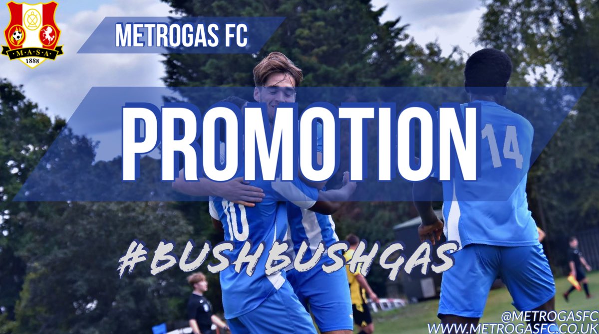 We can only assume @waynepriestman has had to much 🍾 to answer. Just to confirm WE ARE GOING UP!!! @KCFL1516 Premier 👋 Good to be back!!! Thank you to Wayne, @PoveyR7, @Gaz_Hopper and all players!!💙⚽️💙 #BushBushGas