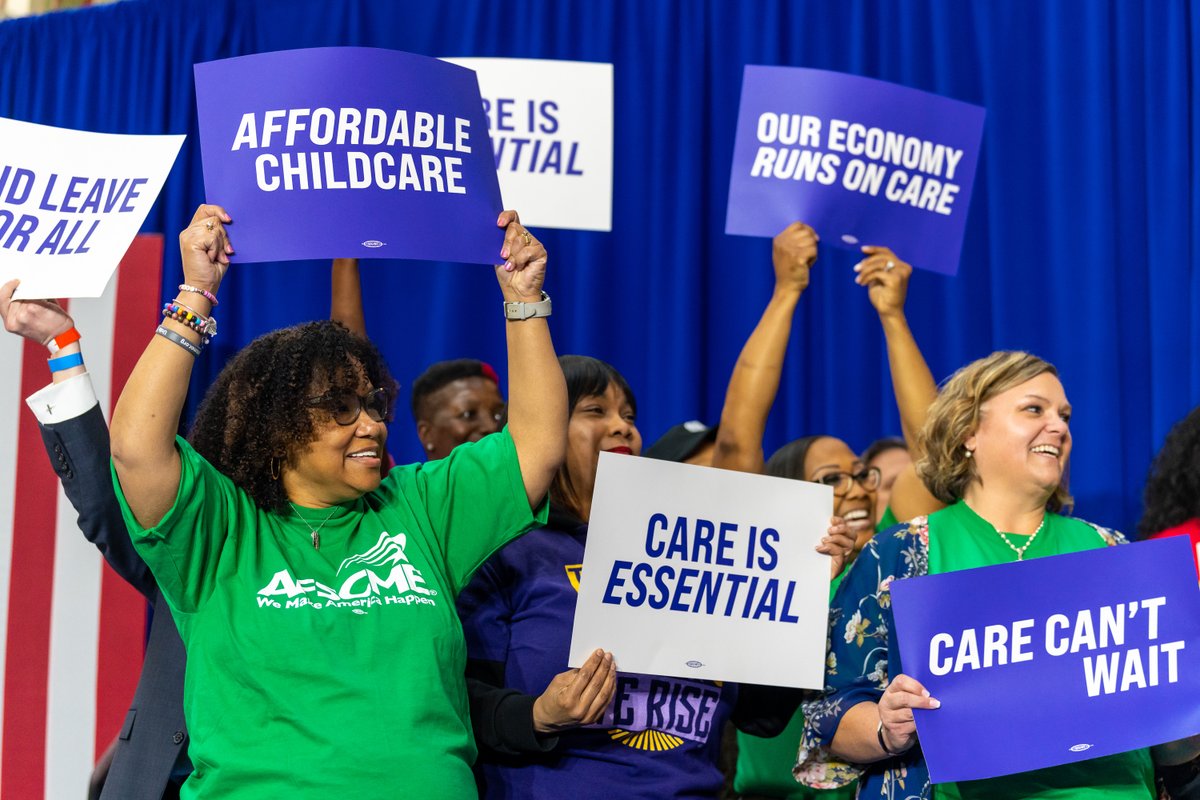 If we want the best economy in the world, we have to have the best caregiving economy. But the cost of care is too high, and pay for care workers is too low. Our nation’s caregivers are heroes – we need them – and under my budget, they're going to get the dignity they deserve.