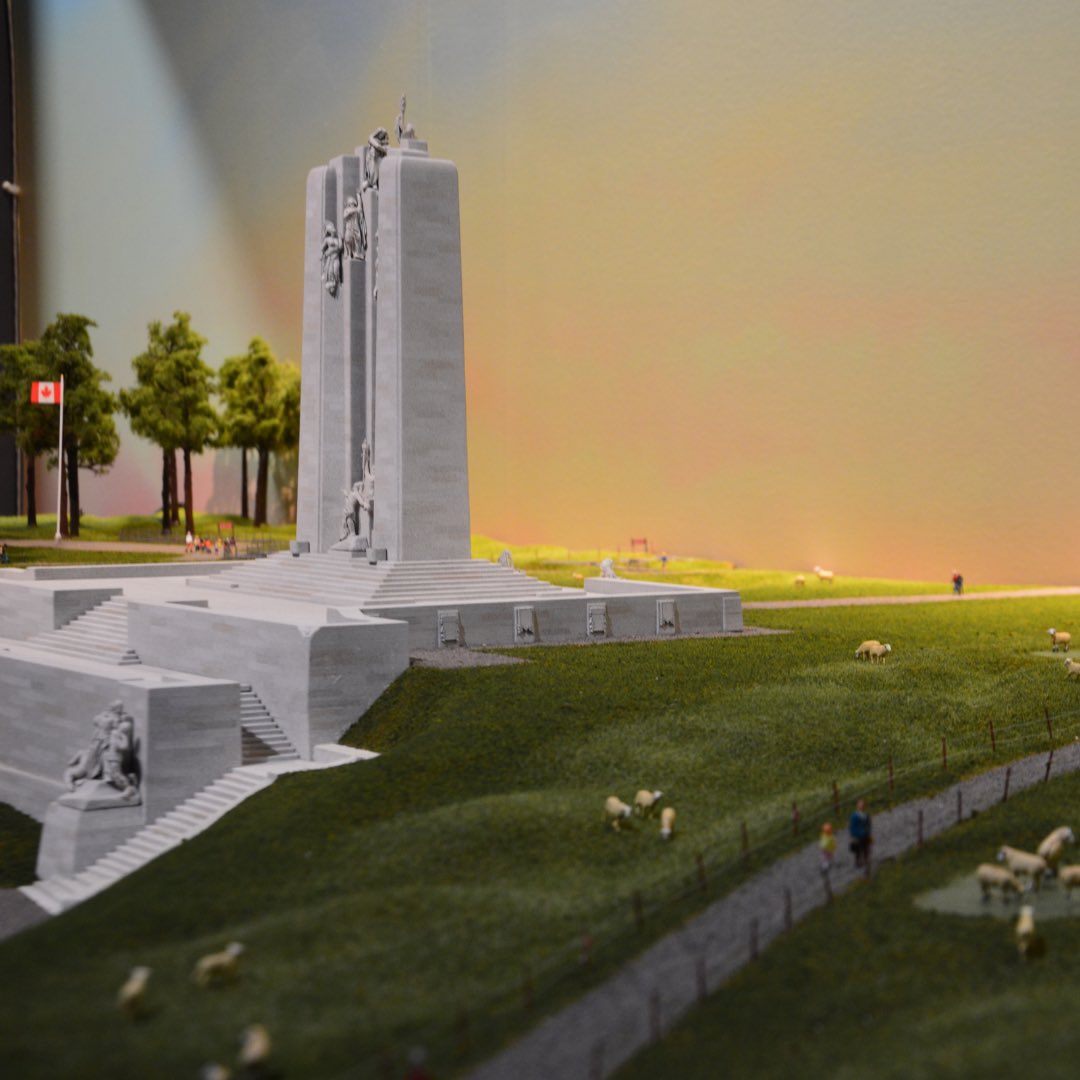 Welcome to Little Vimy Ridge, unveiled today on the 107th anniversary of the battle at Vimy Ridge. The stories behind Little Vimy Ridge are so inspiring. 

See Little Vimy Ridge during your next visit. #VimyRidge #CanadianHistory #Canada #LestWeForget