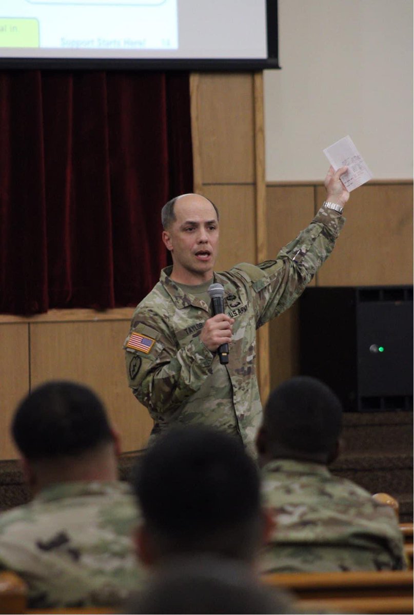 #LastWeek, the CASCOM Command Team provided a LPD to over 100 Sustainment Leaders / Soldiers across Fort Liberty. MG Donahue, CSM Torres, and CW5 Taylor provided updates on current initiatives within CASCOM and the Sustainment community. #SupportStartsHere