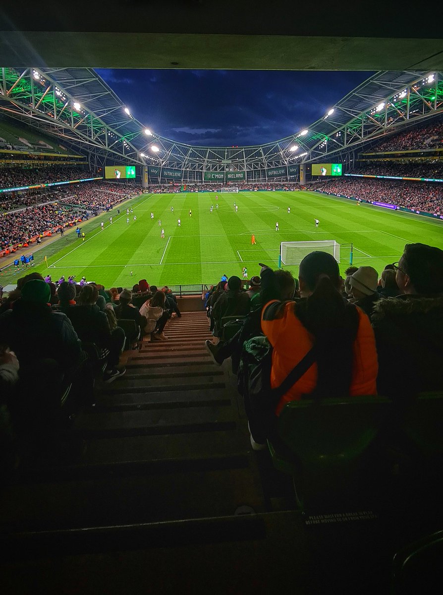 Some night for it ⚽️🇮🇪📸
@IrelandFootball
@SkyIreland
#BeliefDoubled 
#Outbelieve 
#COYGIG