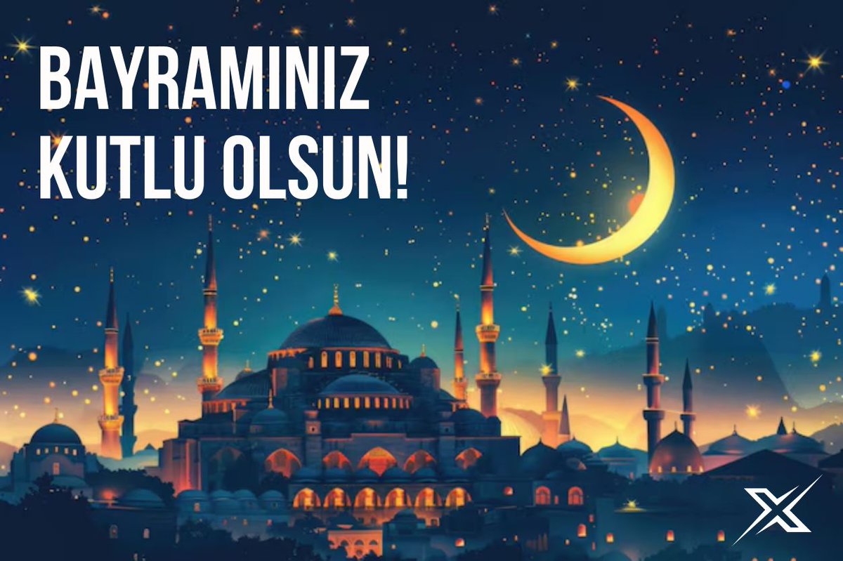 Bayramınız kutlu olsun, sevdiklerinizle birlikte nice mutlu ve huzurlu bayramlar geçirmeniz dileğiyle. Byte XC ekibi olarak, bayramınızı en içten dileklerimizle kutlarız! #RamazanBayramı