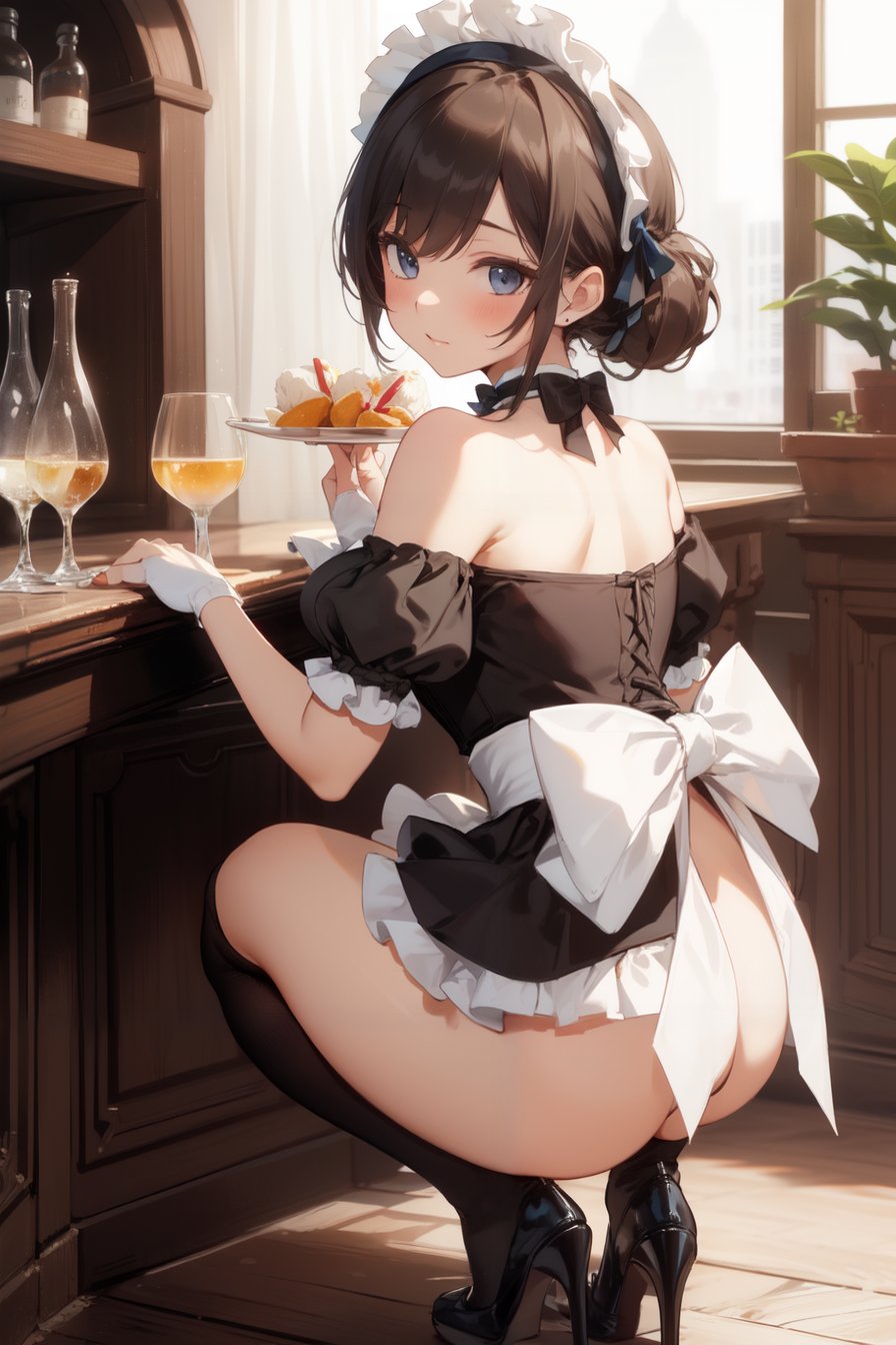ノーパンメイド  / X