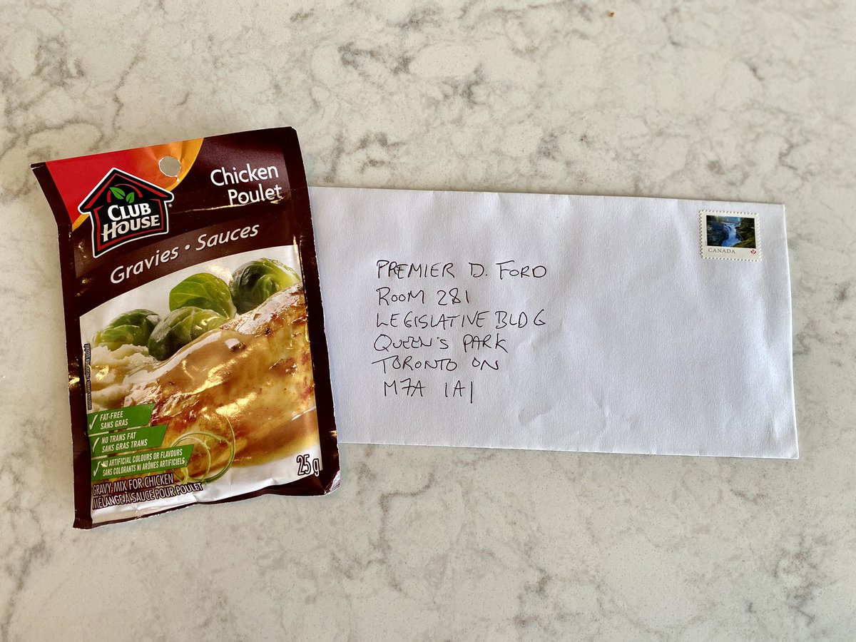 Be right back. Just gotta run down the road to the mailbox.