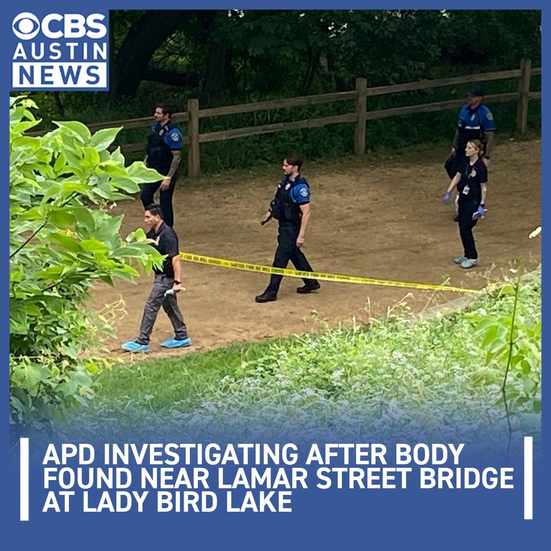 cbsaustin's tweet photo. DEVELOPING: APD investigating after a body was found near the Lamar Street Bridge at Lady Bird Lake. More⬇️ https://t.co/qOQxuOySfA