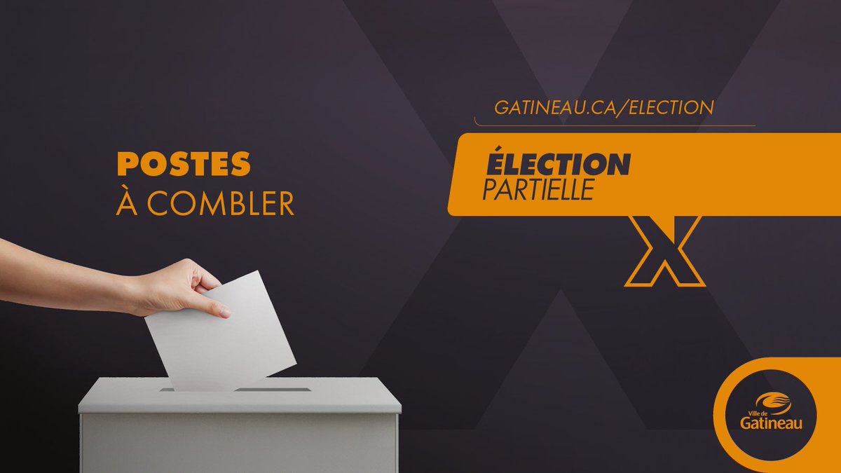 TRAVAILLER POUR LES ÉLECTIONS 💼🤝 🗳️ L'élection partielle arrive à grands pas! 𝐄𝐧𝐯𝐢𝐫𝐨𝐧 𝟐 𝟎𝟎𝟎 𝐩𝐨𝐬𝐭𝐞𝐬 𝐫𝐞́𝐦𝐮𝐧𝐞́𝐫𝐞́𝐬 𝐬𝐨𝐧𝐭 𝐚̀ 𝐜𝐨𝐦𝐛𝐥𝐞𝐫 pour les journées de vote des 2 et 9 juin. 👉 Consultez les offres: gatineau.ca/emplois-electi…